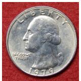 1979 Double Rim Error Washington Quarter
