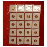 (20) Proof Lincoln Cents back to 1957