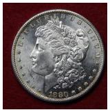 1880 S Morgan Silver Dollar Coin