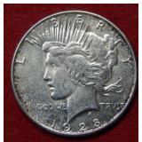 1928 S Peace Silver Dollar