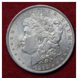 1892 Morgan Silver Dollar Coin