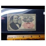 1874 US 25 Cent Fractional Note