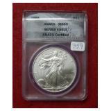 2008 Silver Eagle 1oz ANACS MS69