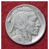 1926 S Buffalo Nickel