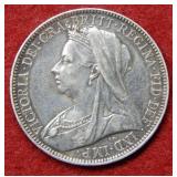 1896 Great Britain Silver Florin