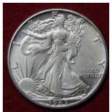 1943 S Walking Liberty Silver Half