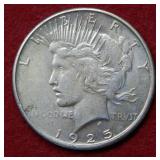 1925 S Peace Silver Dollar