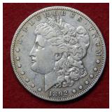 1892 S Morgan Silver Dollar Coin