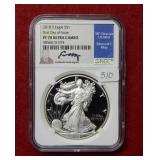 2018 S Silver Eagle 1oz NGC PF70 Ultra Cameo