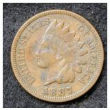 1887 Indian Head Cent