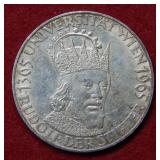 1965 Austria 50 Shilling Silver Commemorative