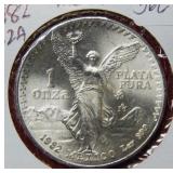 1982 Mexico Silver Onza .999 Bullion