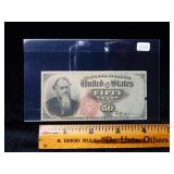 4th Issue Fifty Cent Fractional Note FR#1375