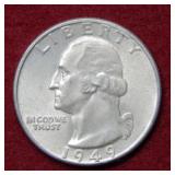 1949 Washington Silver Quarter