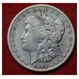 1904 S Morgan Silver Dollar