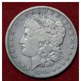 1896 S Morgan Silver Dollar