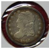 1836 Bust Silver Half Dime