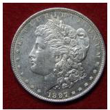 1897 Morgan Silver Dollar
