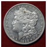 1896 S Morgan Silver Dollar