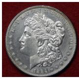 1884 Morgan Silver Dollar