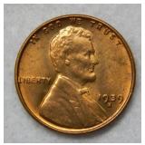 1939 S Lincoln Wheat Cent