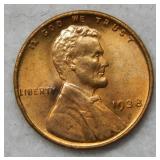 1938 Lincoln Wheat Cent