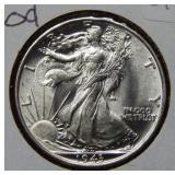 1943 Walking Liberty Silver Half