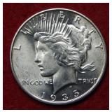 1935 S Peace Silver Dollar