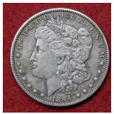 1894 O Morgan Silver Dollar