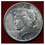 1926 S Peace Silver Dollar