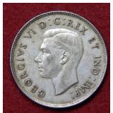 1949 Canada Silver Half