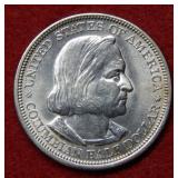 1893 Columbian Expo Silver Comm Half