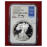 2018 S Silver Eagle 1oz NGC PF70 Ultra Cameo