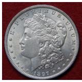 1897 O Morgan Silver Dollar