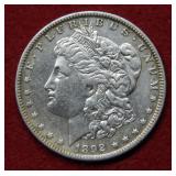 1892 O Morgan Silver Dollar - cleaned