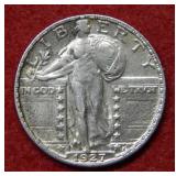 1923 S Standing Liberty Silver Quarter