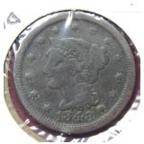 1848 Large Cent