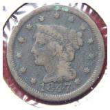 1847 Large Cent