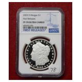 2023 S Morgan Silver Dollar NGC PF70 Ultra Cameo