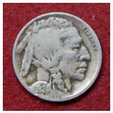 1924 D Buffalo Nickel