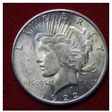 1922 S Peace Silver Dollar