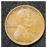 1917 S Lincoln Wheat Cent