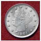 1901 Liberty Head Nickel