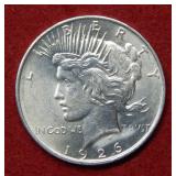 1926 D Peace Silver Dollar