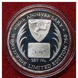 1984-1994 10th Anniv Worldwide Silver Comm***