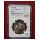 1925 Stone Mountain Comm Half NGC MS67+