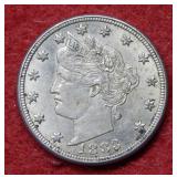 1883 Liberty Head Nickel - no cents