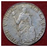 1836 Peru 4 Reals