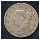 1827 Large Cent