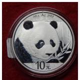 2018 China Panda 30g .999 Silver Bullion